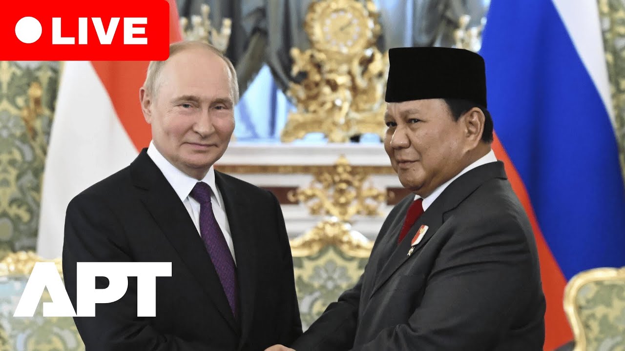 LIVE: Indonesian President Arrives in Moscow for High-Stakes Talks With Vladimir Putin | APT