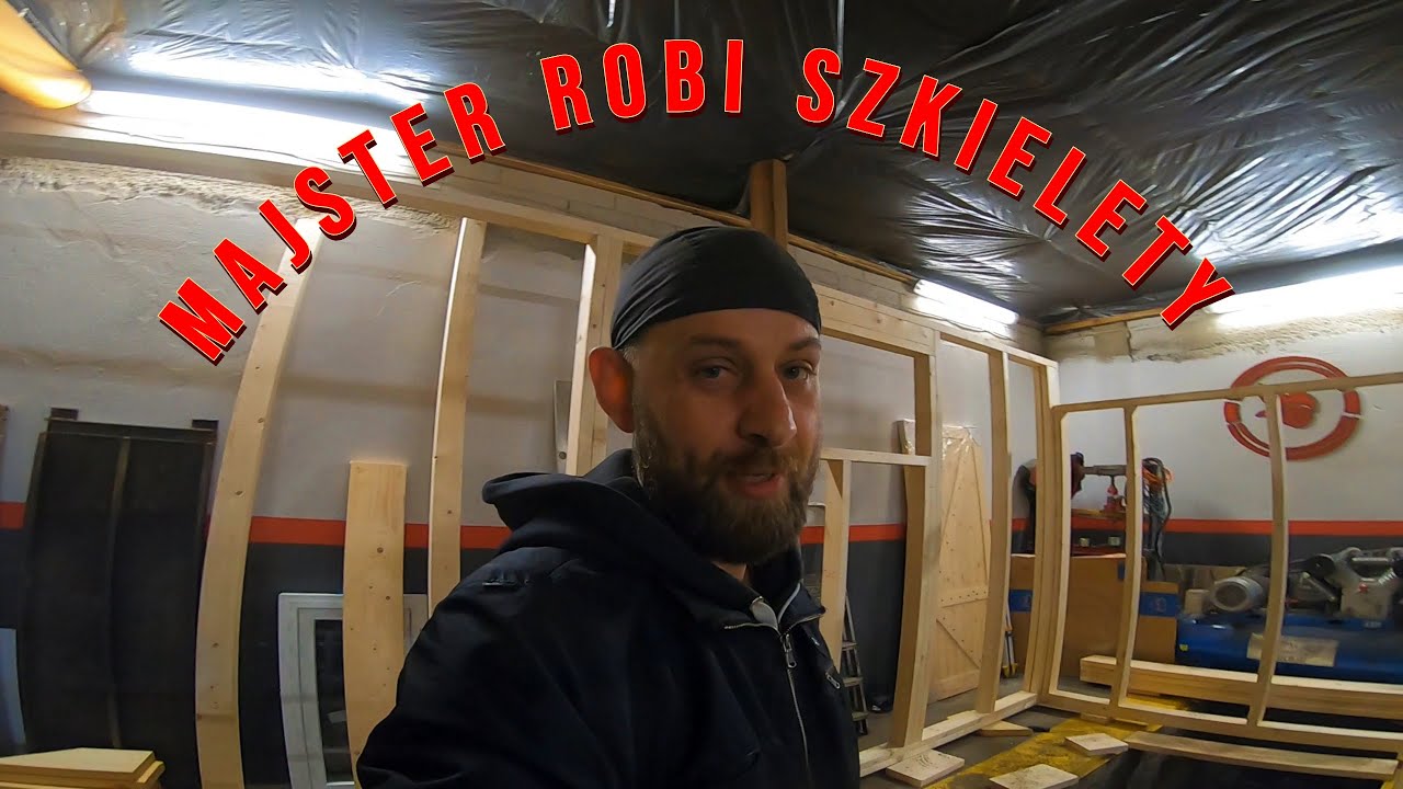 Jak zrobić domek letniskowy szkieletowy Majster wycina szkielety Tani dom szkieletowy
