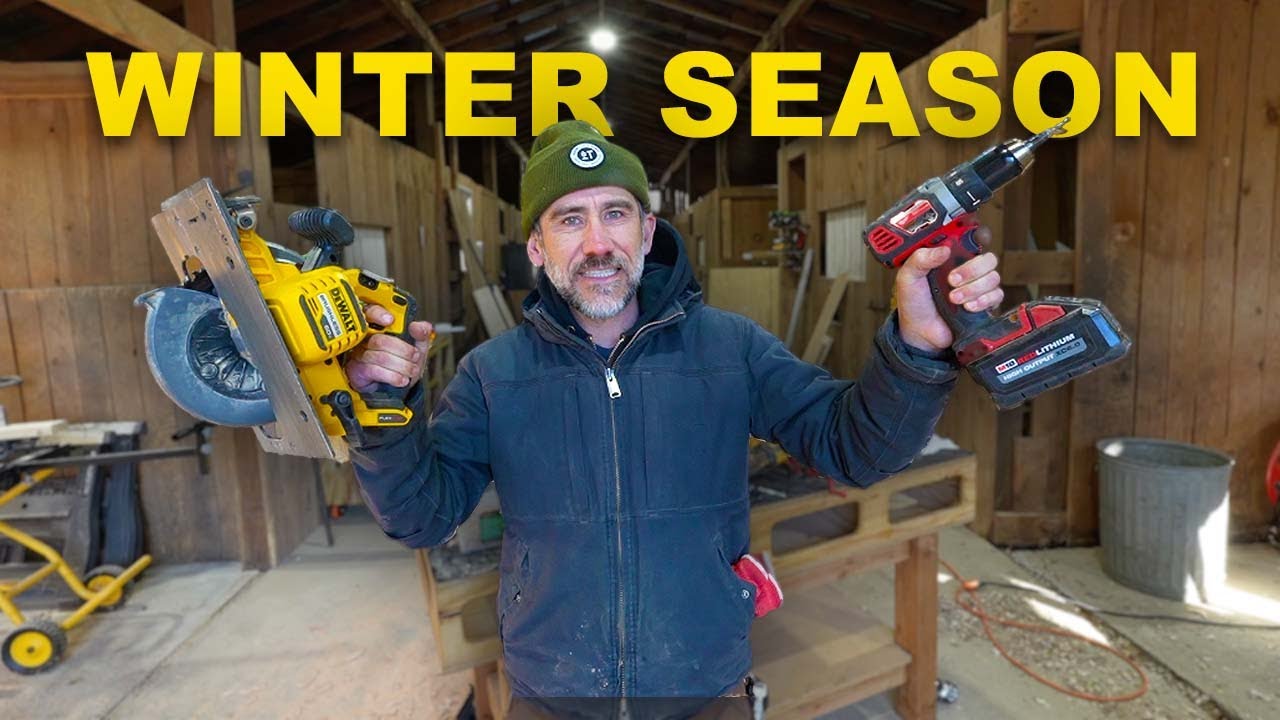 Seasonal Work Building My Workshop