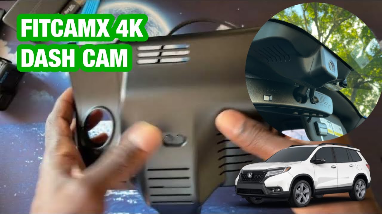 Honda passport oem look dash cam from fitcamx