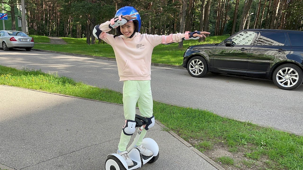 Segway Mini my Love🔥Ninebot Mini Гироскутер👍Учусь кататься на Сигвее🫣