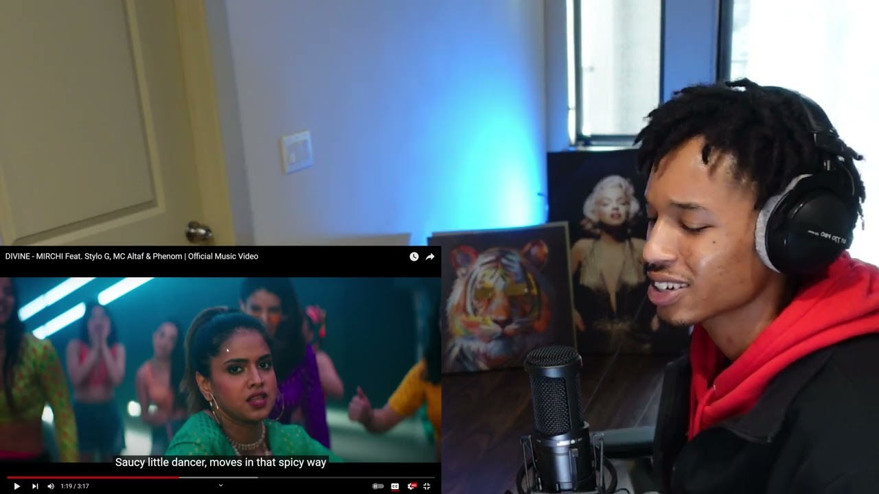 DIVINE - MIRCHI Feat. Stylo G, MC Altaf & Phenom (AMERICAN REACTS)