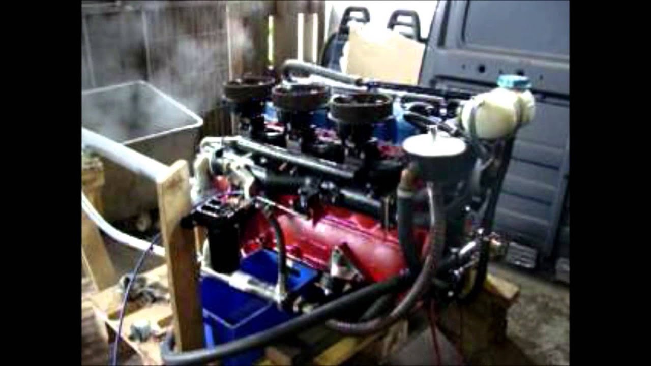 Volvo Penta AQ 170 test run