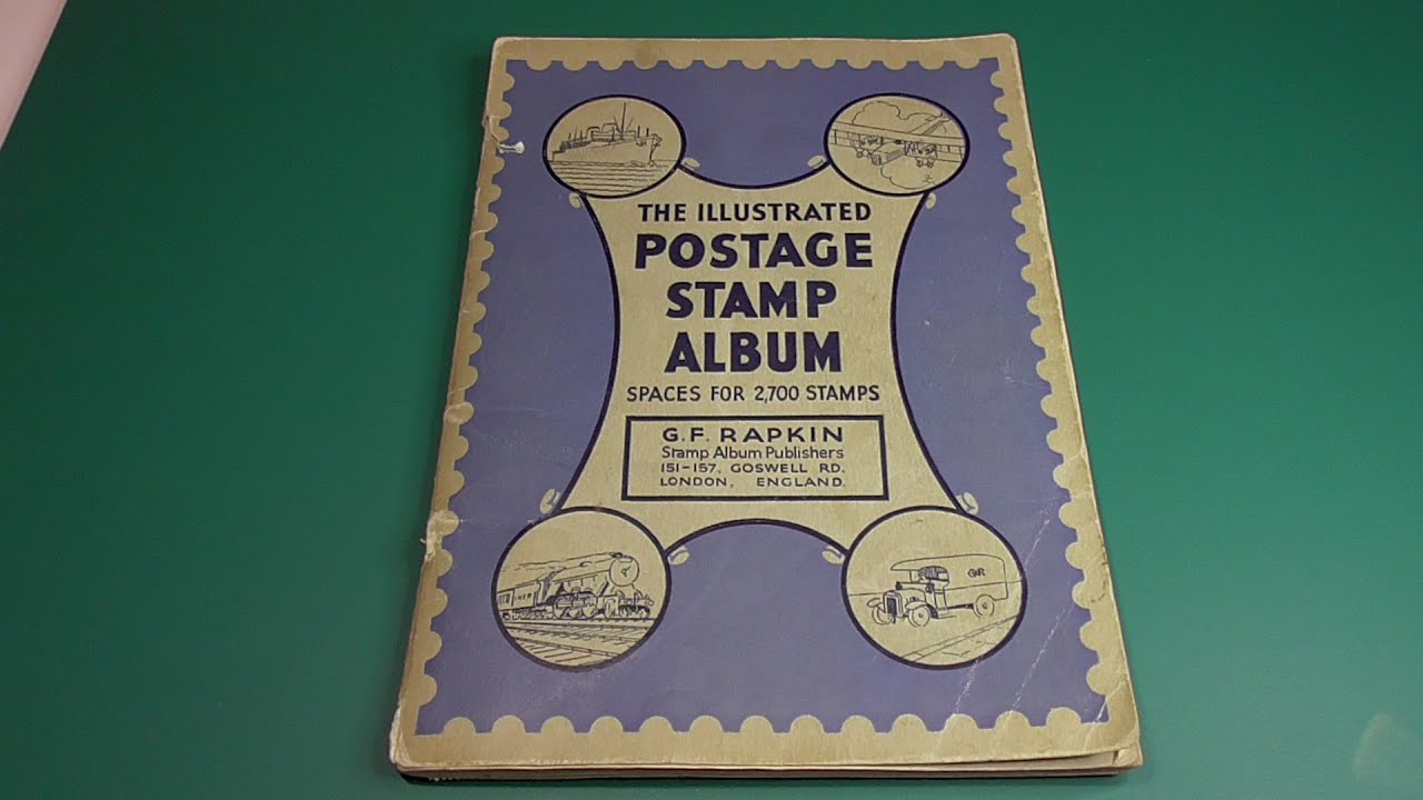 A Search Through A Vintage Stamp Album #philately #stampcollecting