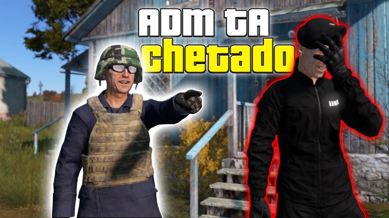 FINGINDO ser HACKER para banir um CHEATER no DayZ (Abriu ticket pedindo SOCORRO) - VIDA DE ADM