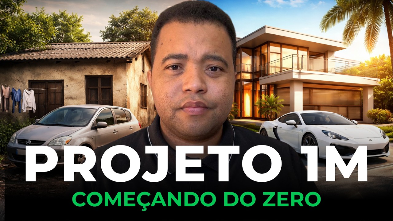💰Projeto 1 MILHÃO: Começando com 2 Salários Mínimos