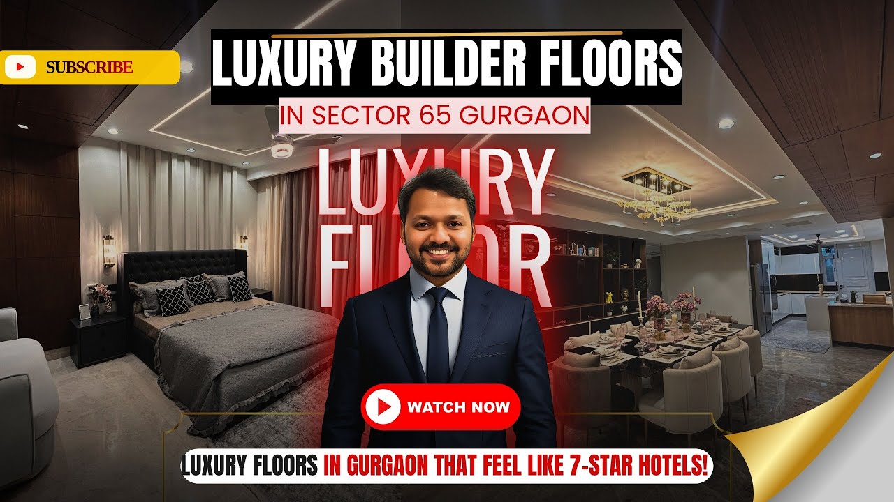 Luxury Builder Floors in Sector 65 Gurgaon | Gated Society with Clubhouse & Amenities 
