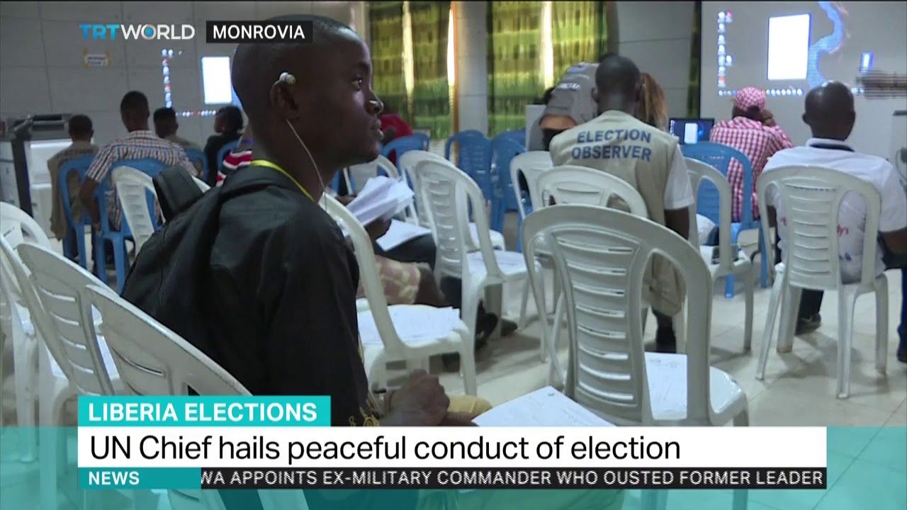 Liberians await presidential election results