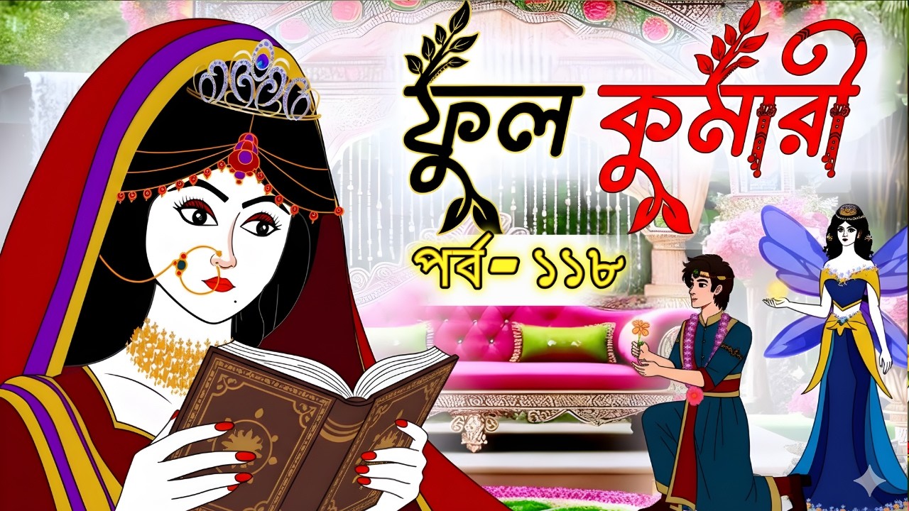 ফুলকুমারী পর্ব ১১৮ | Bangla Cartoon | ফুলকুমারীর জাদুকরী গল্প | Fulkumari Cartoon in Bengali