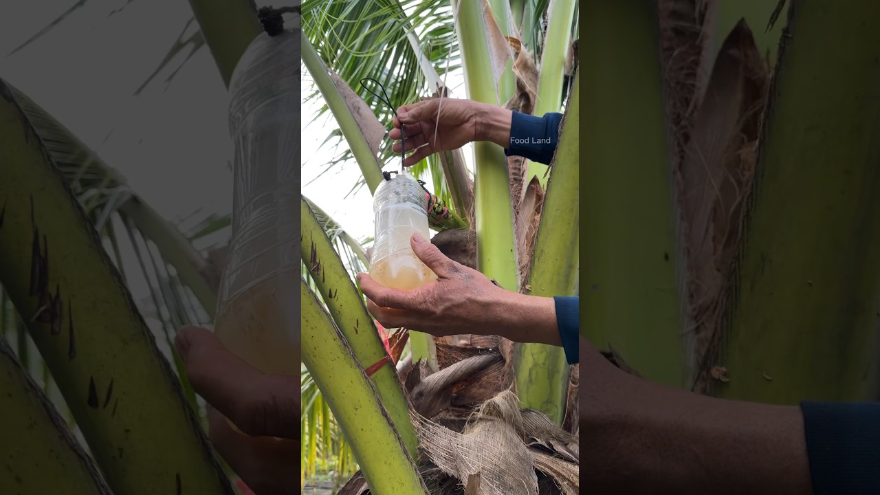 Coconut Sugar Making Process - Thai Fruit