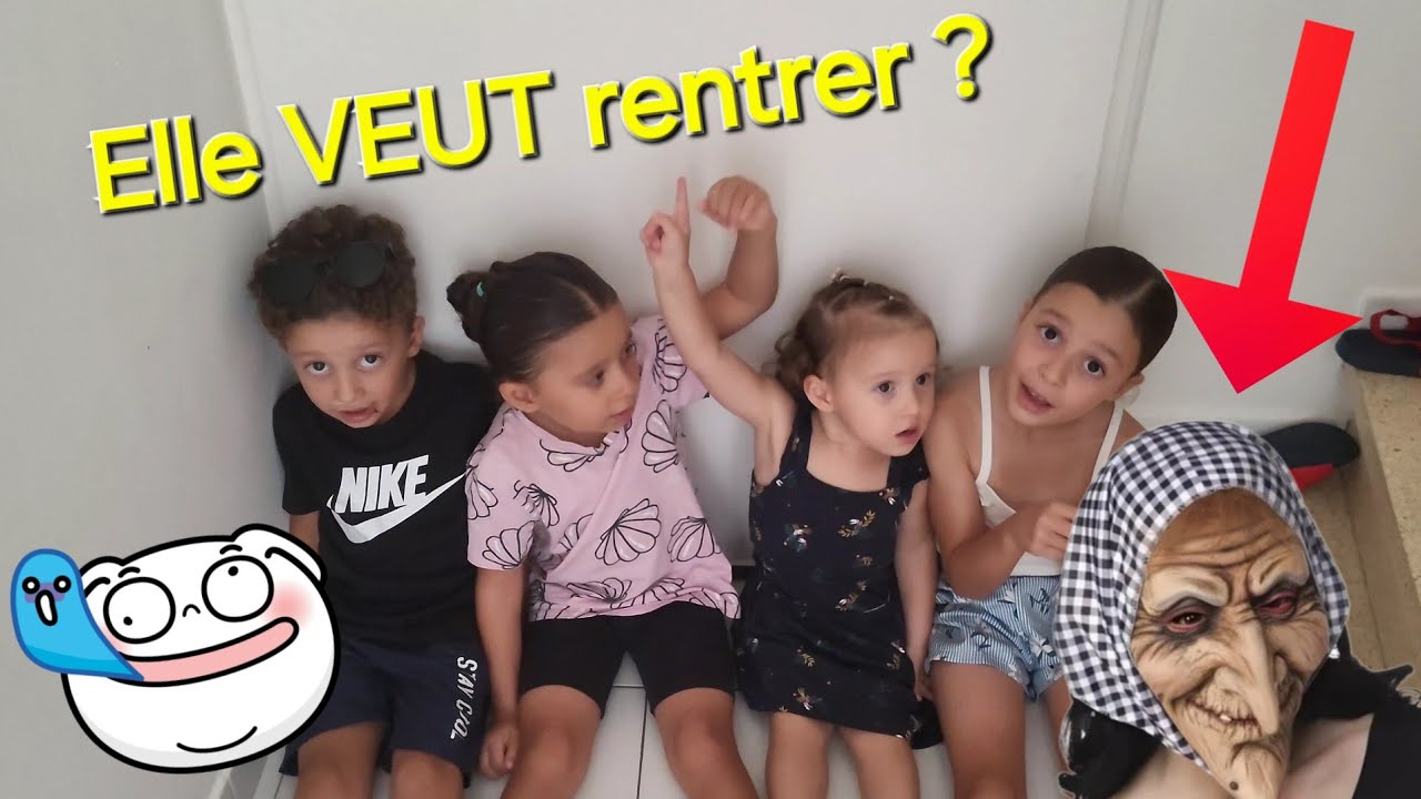 MOUNA et MAÏSSA ont PEUR de LA SORCIÈRE 🫡