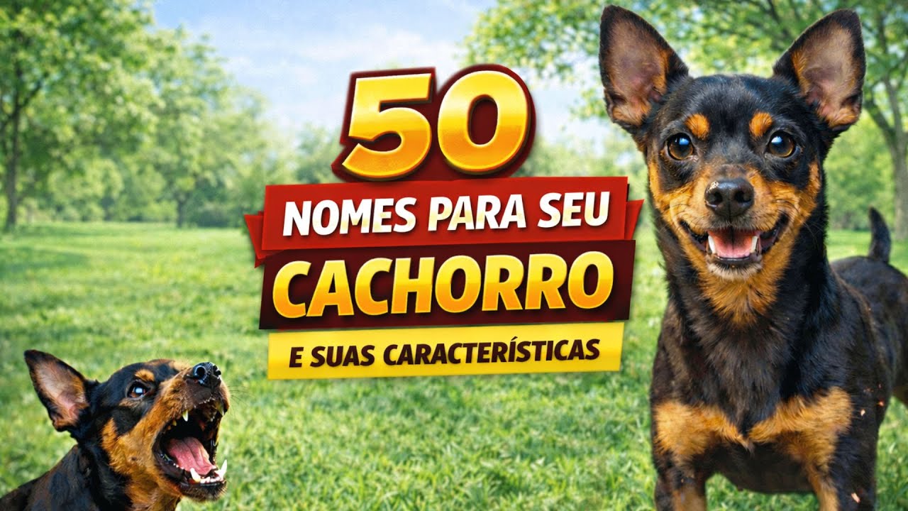 50 nomes para cachorro e com que combinam com a raça