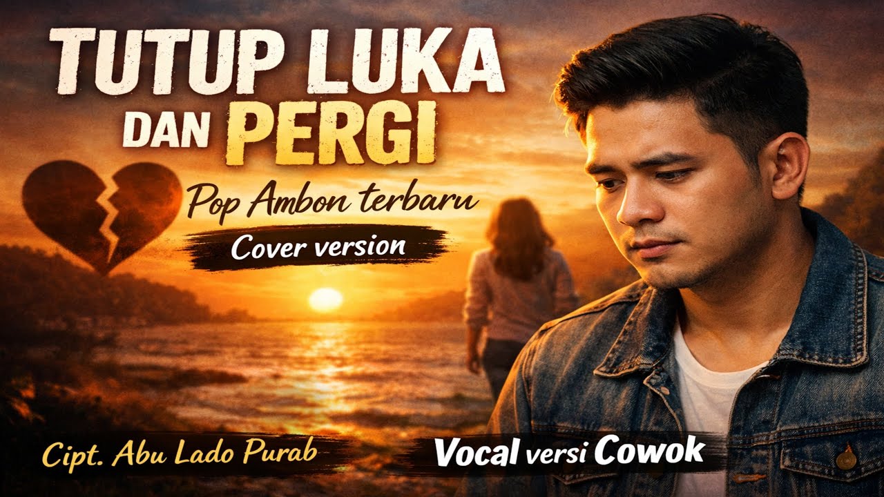 TUTUP LUKA DENG PERGI - POP AMBON TERBARU COVER VERSION