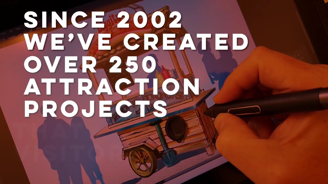 Theme Park Design showreel - welcome to Andy White Creative Ltd!