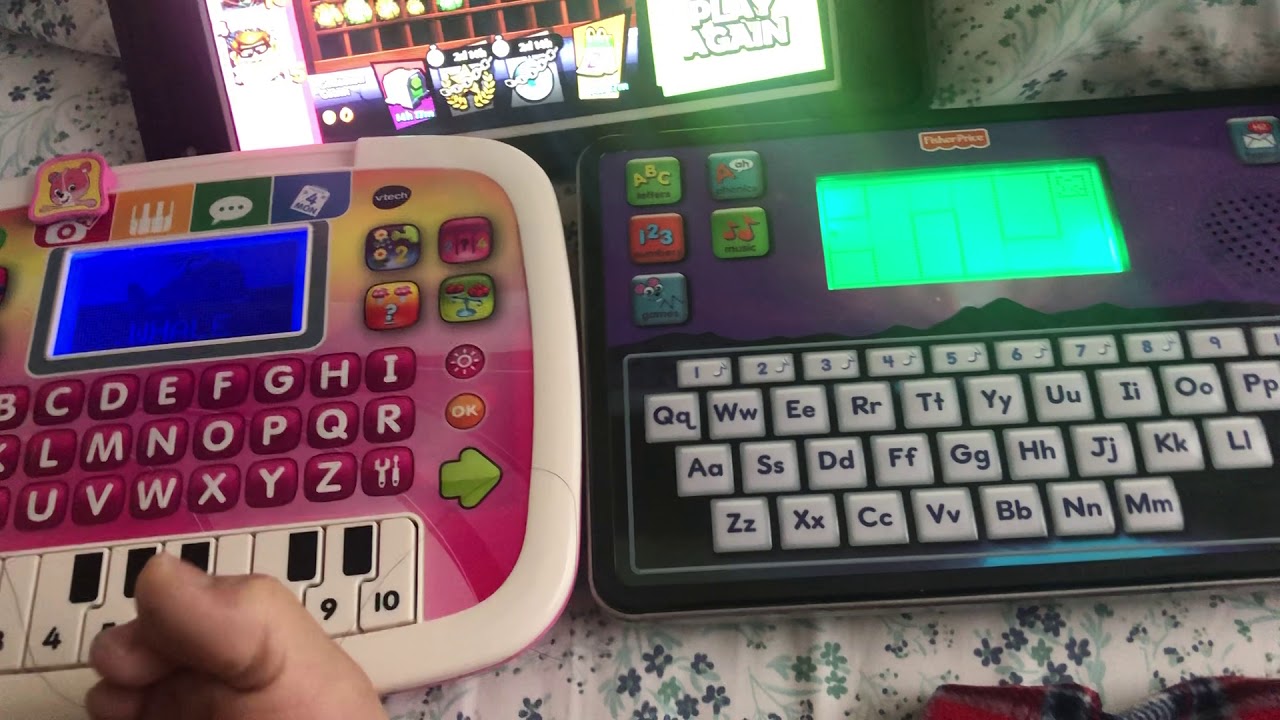 Smart Tablet and Fisher Price and Vtech Little Apps Tablet and IPad Zombie Tsunami