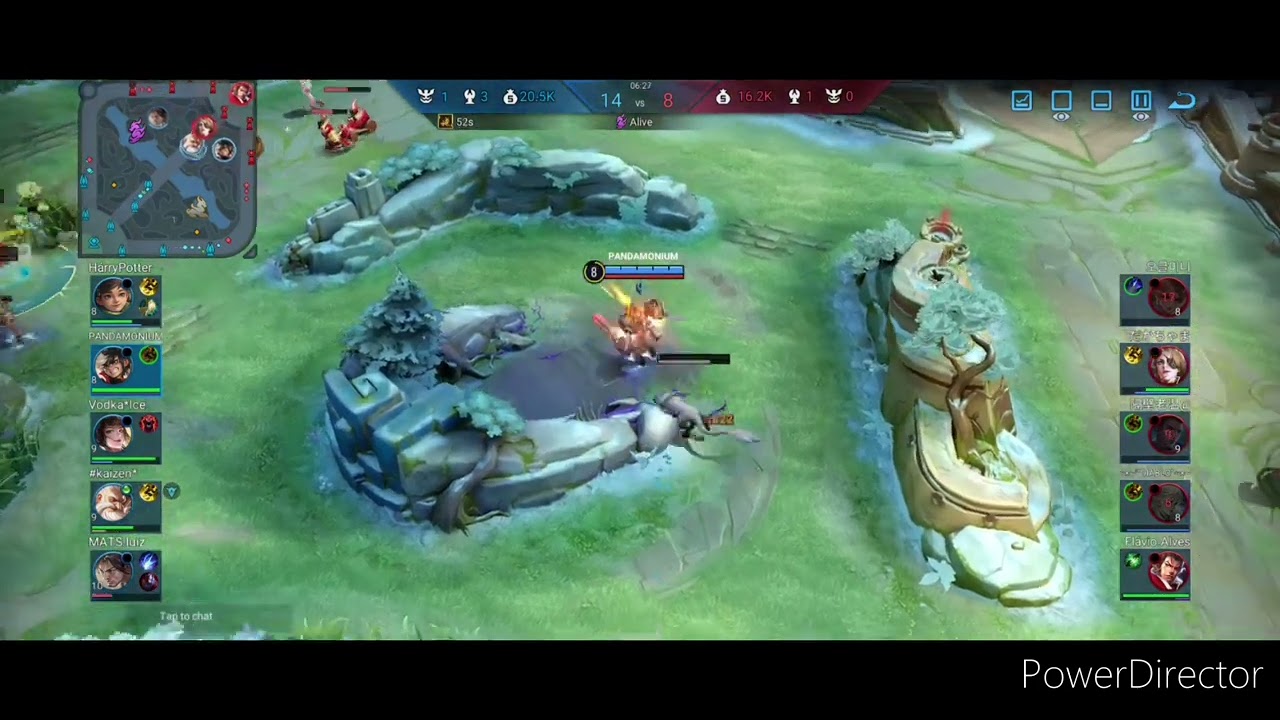 @honorofkings  mengya gameplay quadrakill full gameplay