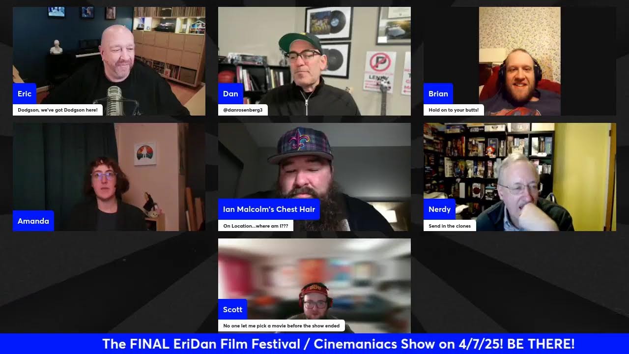 EriDan Film Festival / Cinemaniacs NEXT TO LAST SHOW! Jurassic Park (1993)