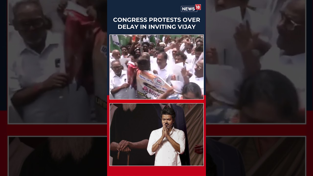Tamil Nadu Congress Workers Protested Against The Bjp-led Centre And Governor Arlekar | N18S