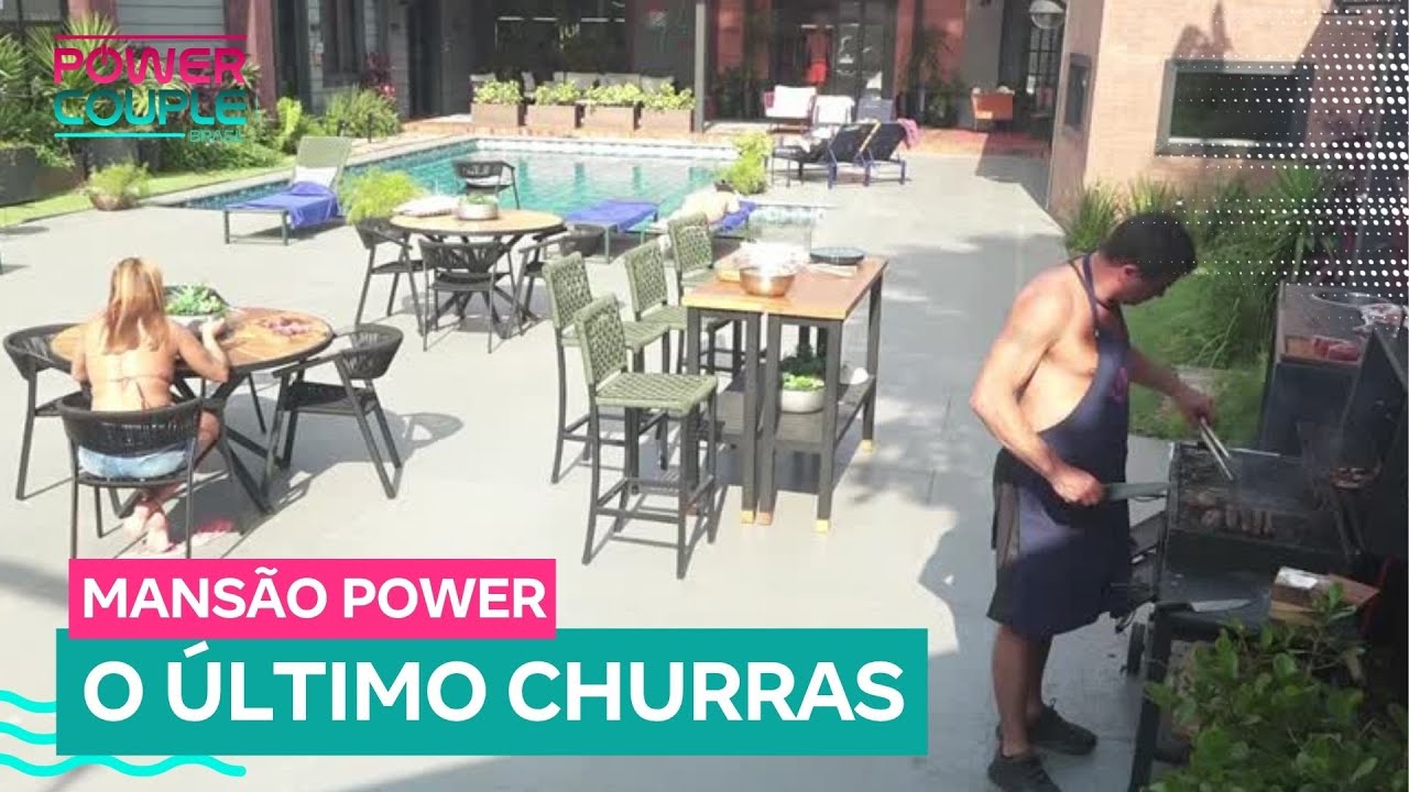 Pela última vez: Dhomini prepara churrasco para casais | Power Couple