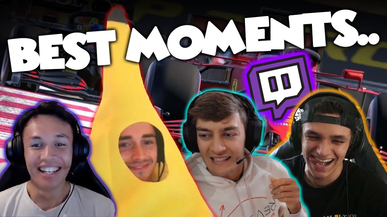 Лучшие моменты гонщика Формулы-1 на TWITCH — День карантина 🤩
