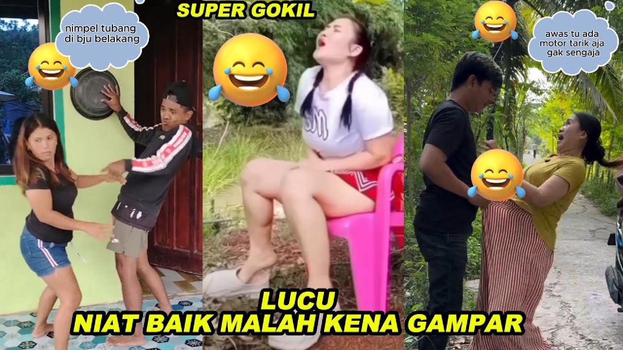 KOCAK GAGAL GODAIN CEWEK DIKOLAM  !! KUMPULAN DRAMA KOMEDI LUCU BIKIN NGAKAK