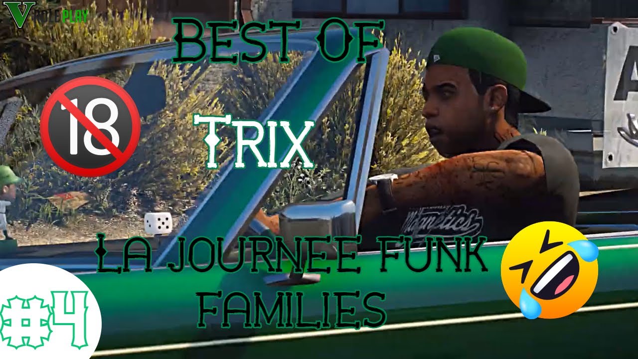 LA JOURNEE FUNK DES FAMILIES... LE FOU RIRE DE TRIX ET LES BLAGUES DE BLAZX ! Best Of Trix [EP04]