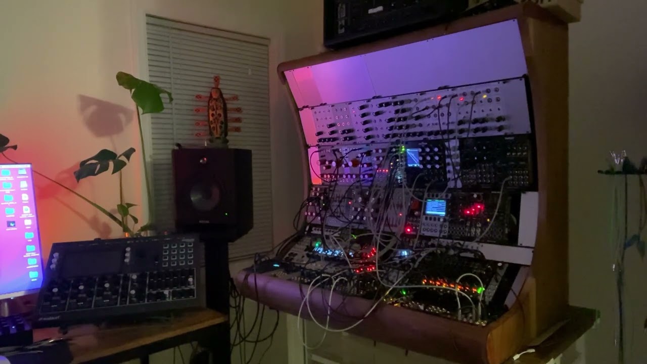 90min Generative Ambient Music - Eurorack Modular/ Atmospheric Drones, Meditative Soundscapes.