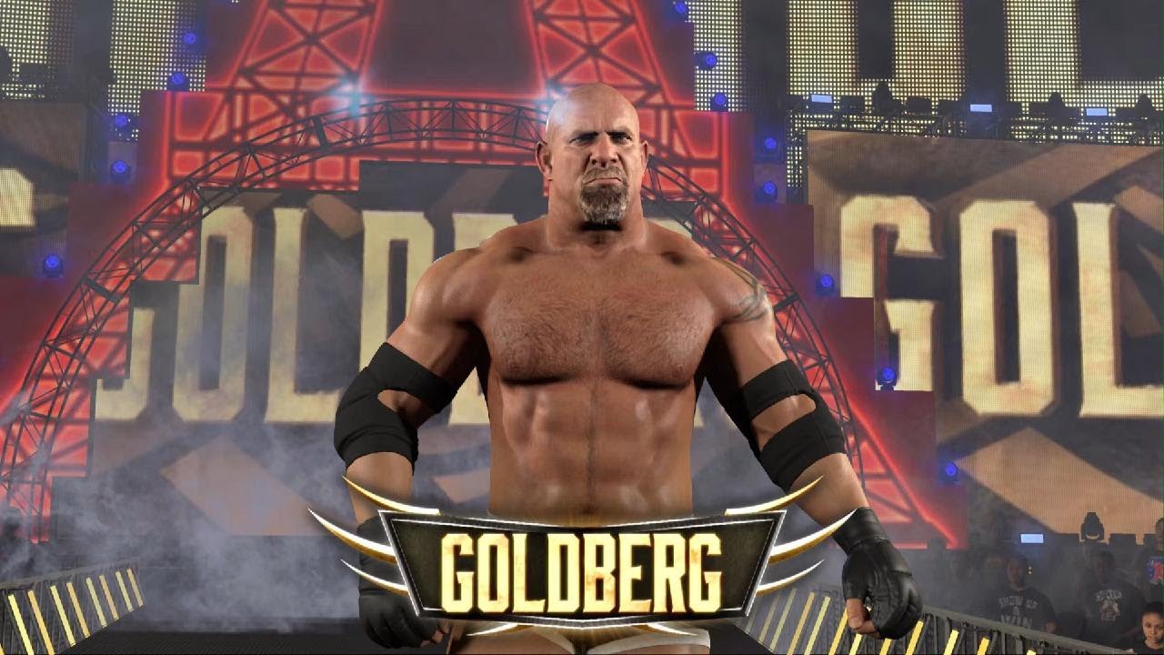 WWE 2K26 Goldberg VS Brock Lesnar Infernal match