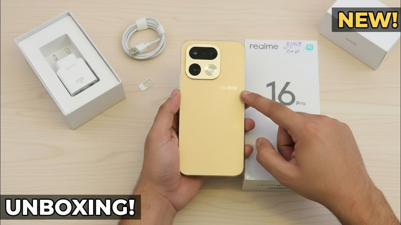 Unboxing the Realme 16 Pro! 📱✨ Is this the best-looking phone of 2026???