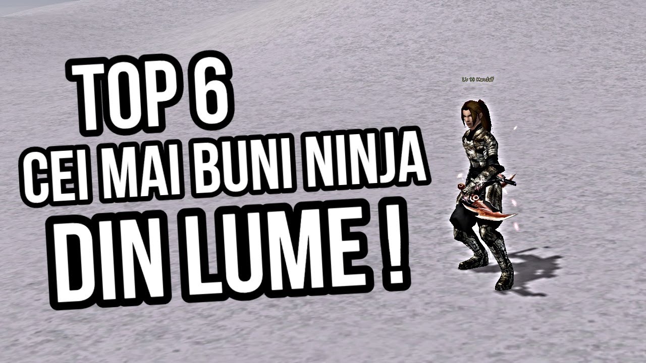 TOP 6 CEI MAI BUNI NINJA DIN TOATE ȚĂRILE