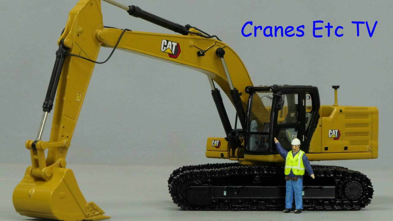 Diecast Masters Caterpillar 330 Excavator by Cranes Etc TV