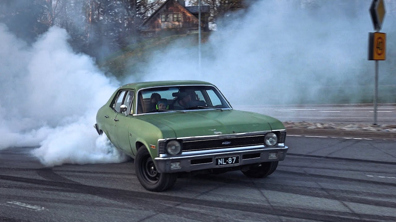 Best Muscle Car Sounds and Burnouts 2025!