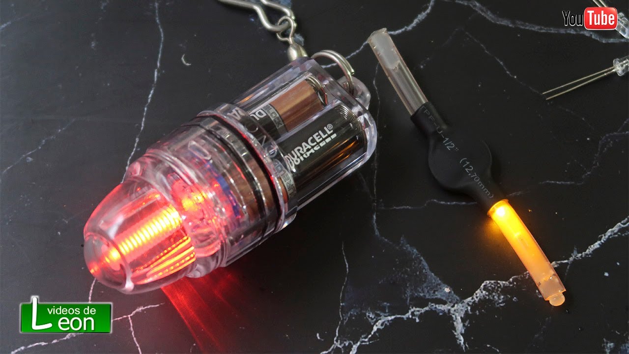 Aparejo de pesca a fondo - Luminoso | Luz Para Atraer A Los Peces