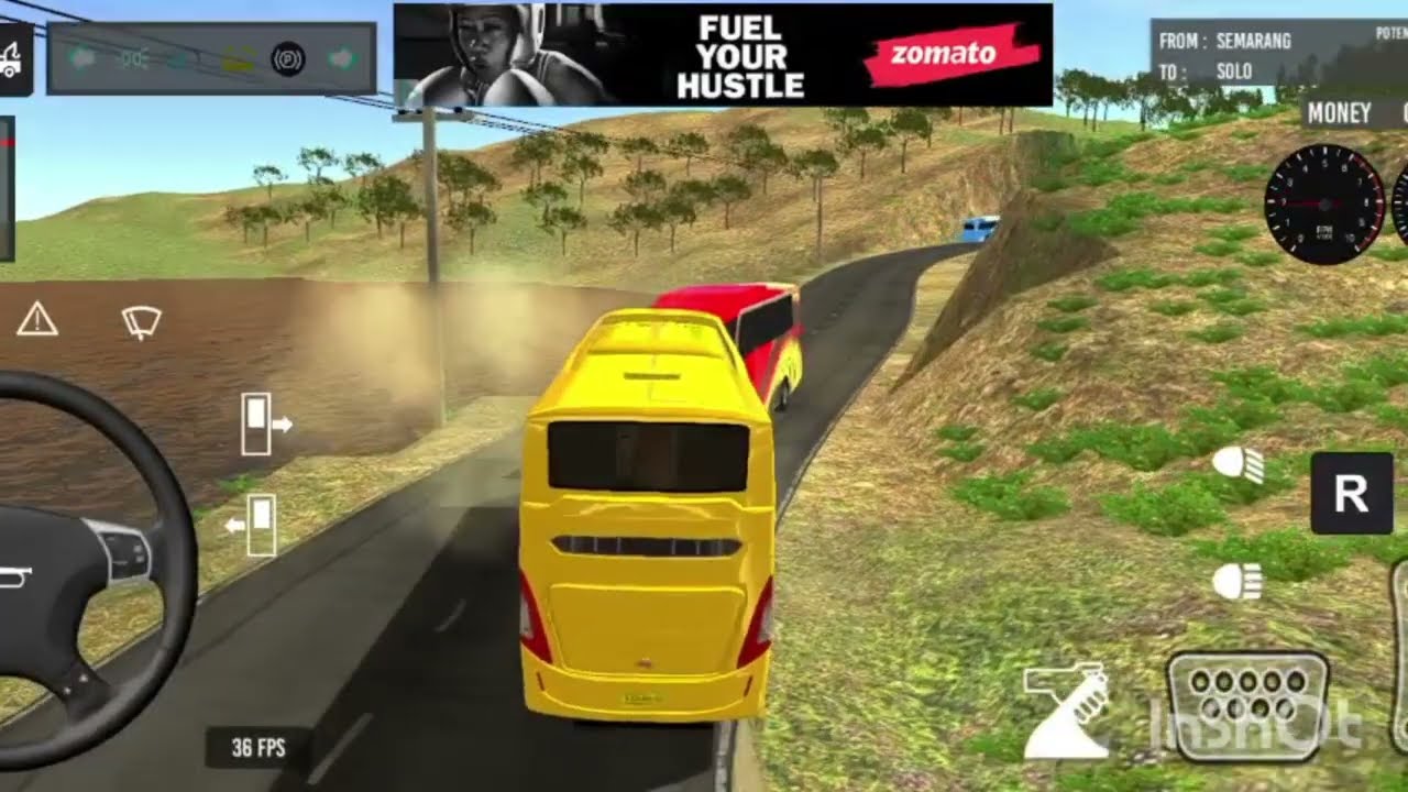 2026 new coach bus simulator 💥 || 2024 indonesia bus simulator part-6 #bus #game #simulator #1