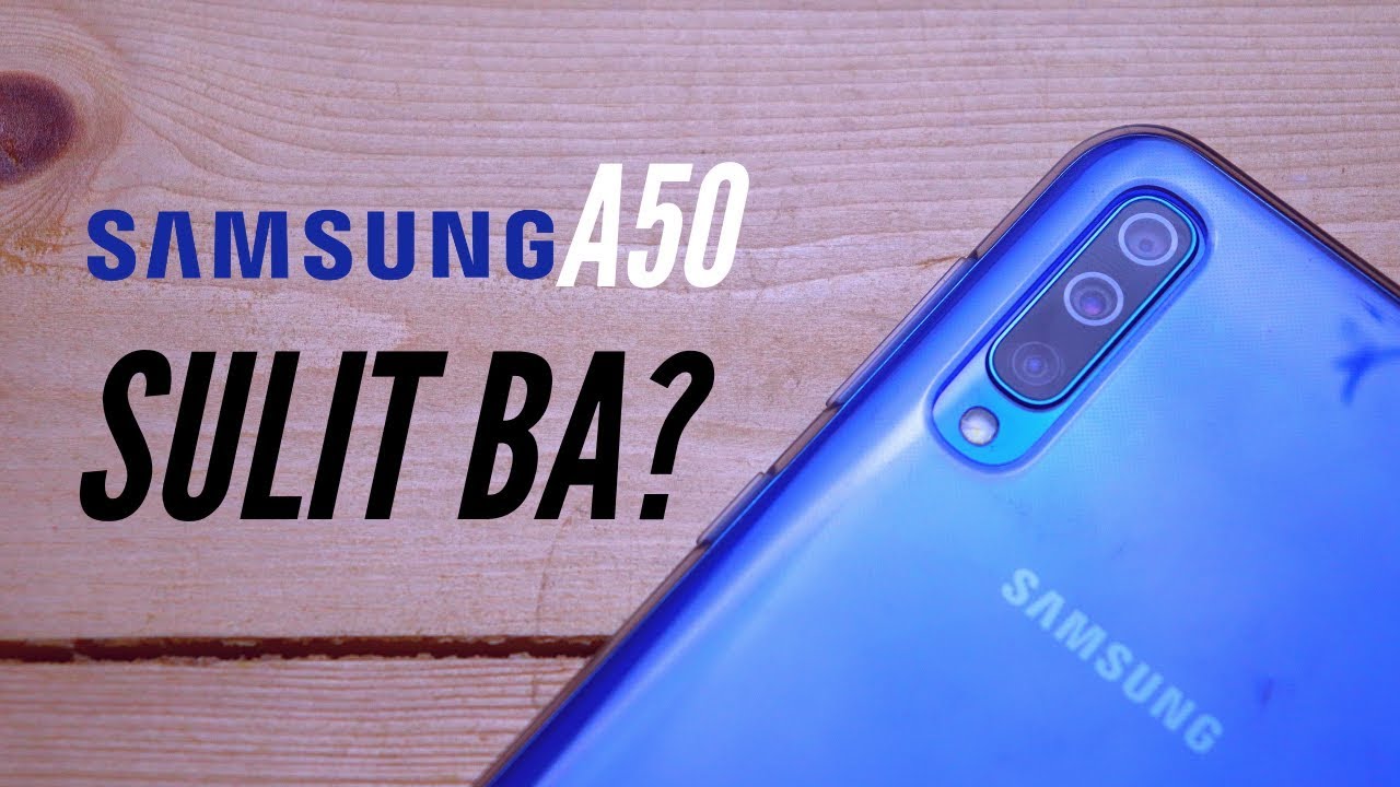 Samsung Galaxy A50 - Full Review - TAGALOG
