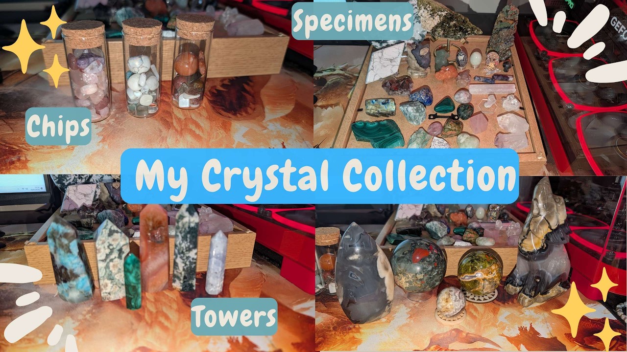 My Crystal Collection | Towers, Spheres, Raw Specimens