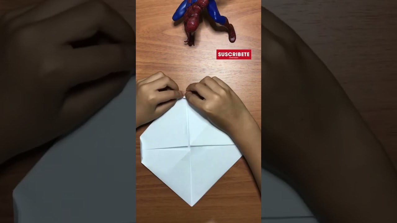 Disco Volador de Papel/ Frisbee/ Boomerang| #shorts #origamitutorial #origamicraft #manualidades