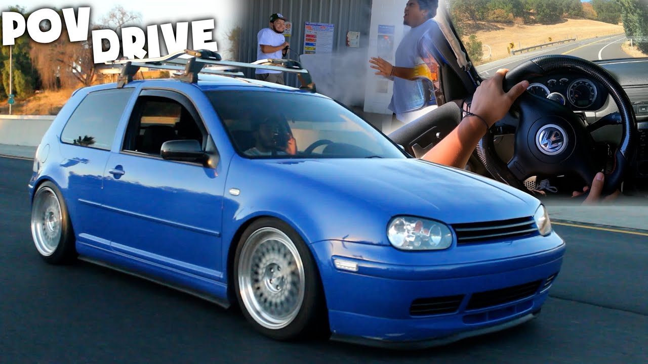 Taking The GTI Out On A Tuesday (mk4 gti pov drive)