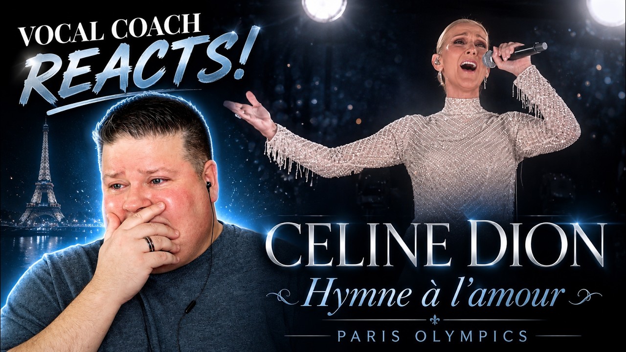 Vocal Coach Reacts to Celine Dion - Hymne à l'amour (Paris Olympics)