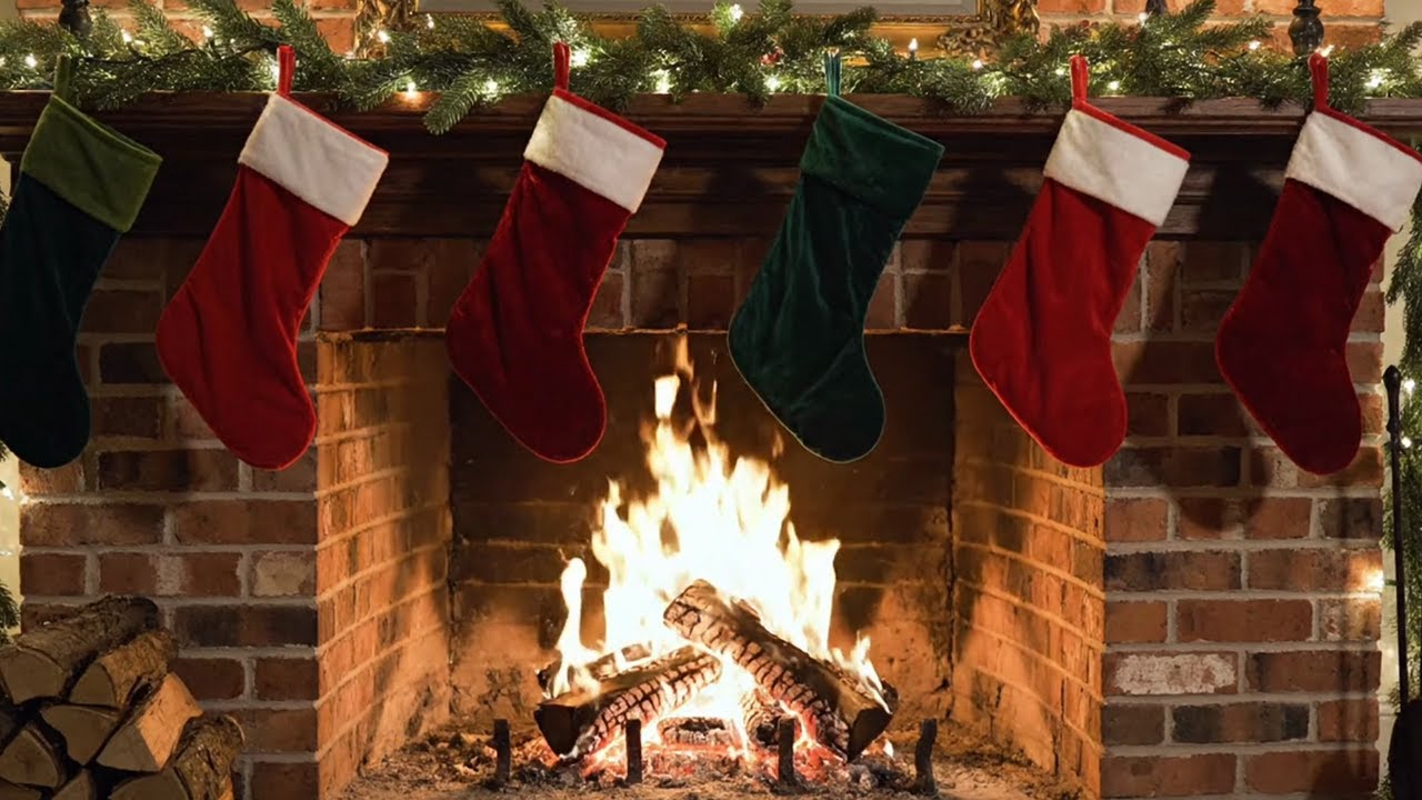 Cozy Winter Music & Gentle Snowfall Ambience for Relax & Study