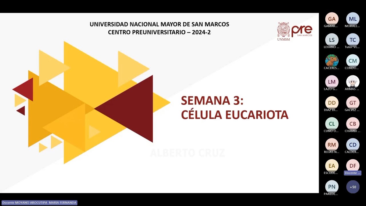 Biología - Semana 03 - Pre San Marcos Ciclo 2024-II (Nuevo Ciclo)