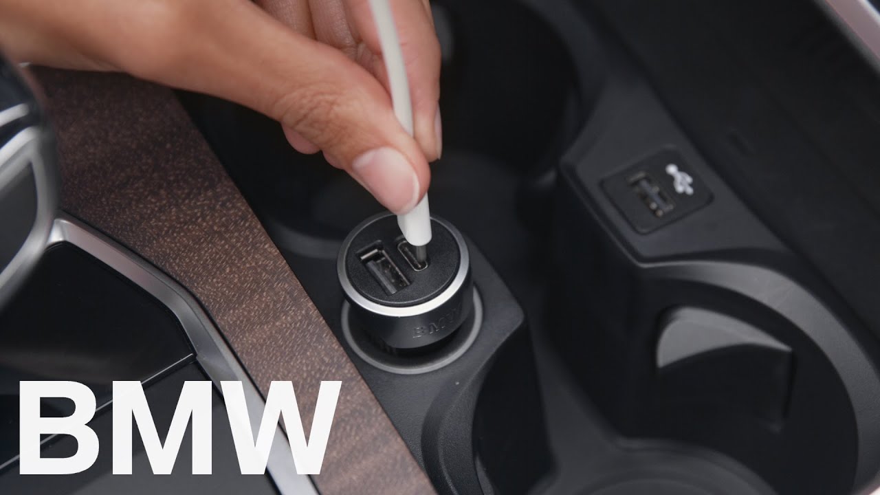 Как заряжать электронные устройства в автомобиле BMW — видеоинструкция BMW