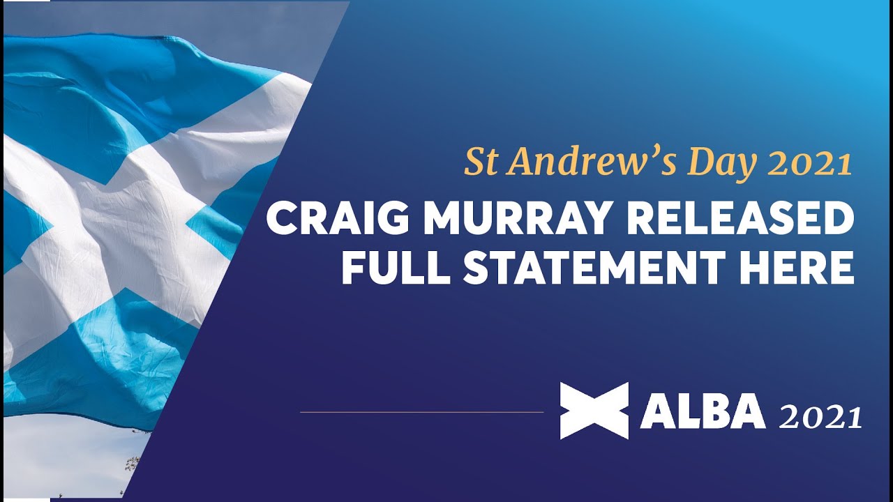 Craig Murray's full statement after being released from Saughton Prison, Edinurgh