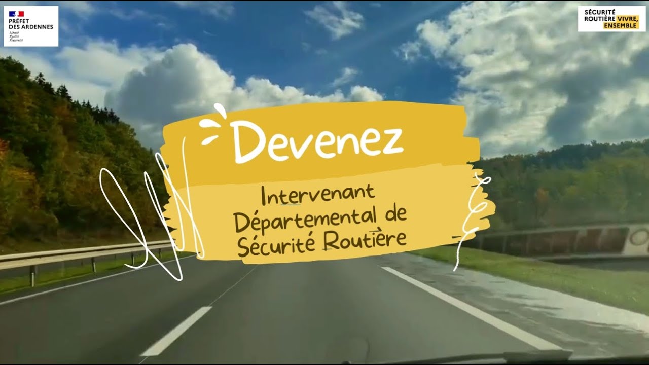 Devenir Intervenant Départemental de Sécurité Routière - IDSR