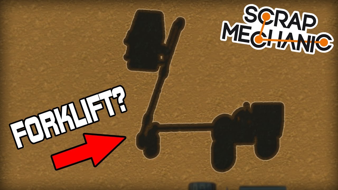 Multiplayer Piston Forklift Crate Stacking Challenge! (Scrap Mechanic #179)
