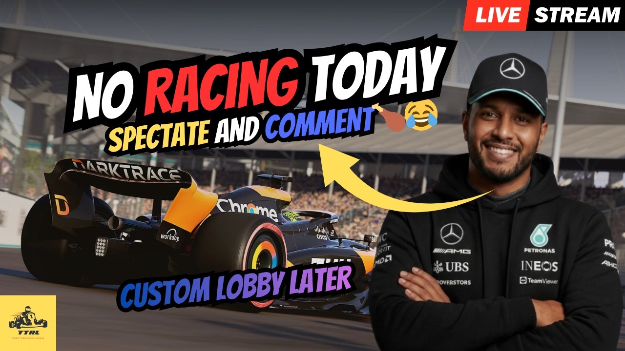 TTRL RACEDAY WE CAN SPECTATE BABYY #racewithkrl #f125 #f125live #f125esports #f1tamil