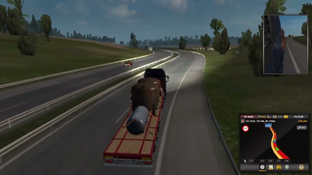 🚛 Relaxing Euro Truck Simulator 2 Gameplay | Realistic Driving | No Commentary