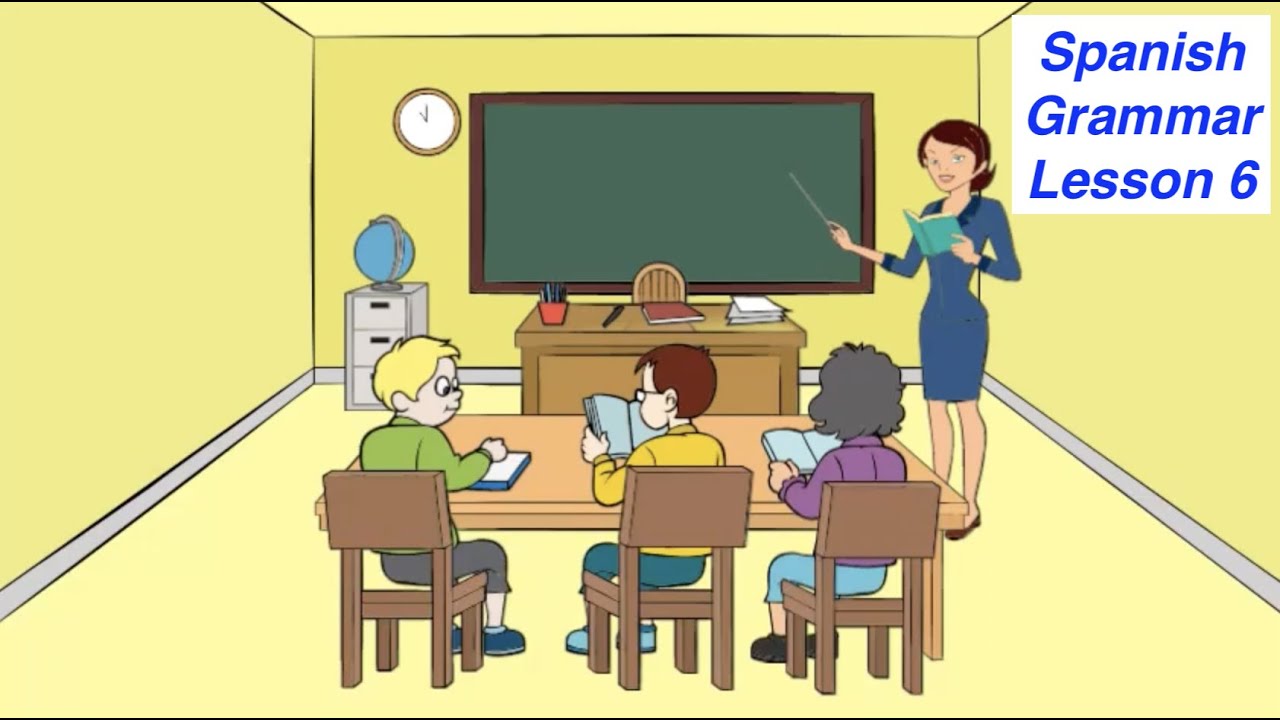 Spanish for Kids - AR verbs in Spanish - Grammar Revision 6