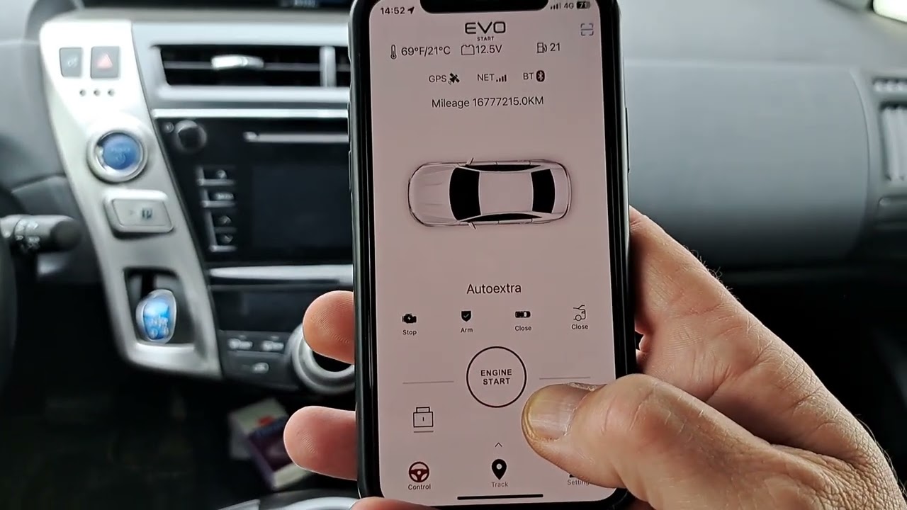 EVO-START with EVO-ALL in Toyota Prius Plus