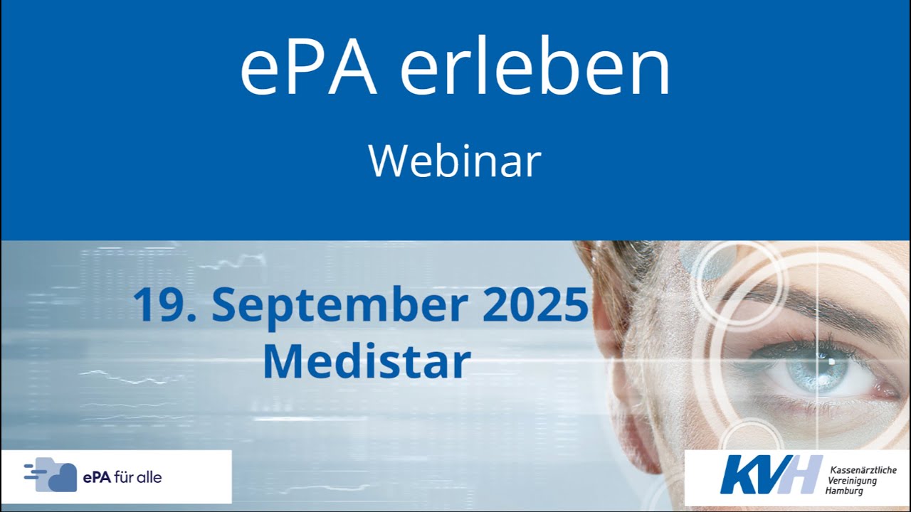 Online-Webinar zur elektronschen Patientenakte (ePA) mit 